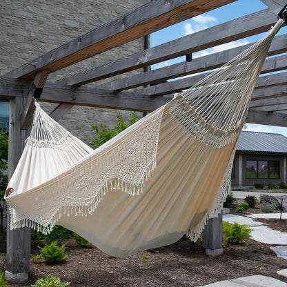 Vivere Authentic Brazilian Elegant Hammock Antique