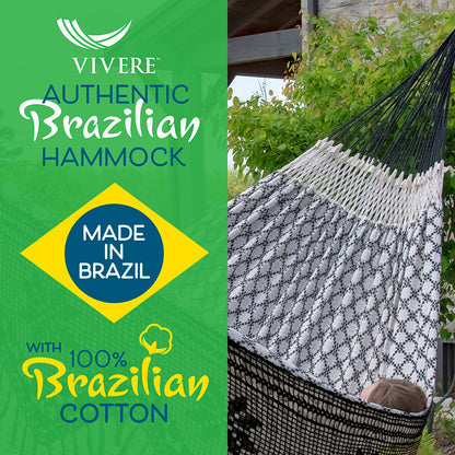 Vivere Authentic Brazilian Luxury Hammock - Luxo