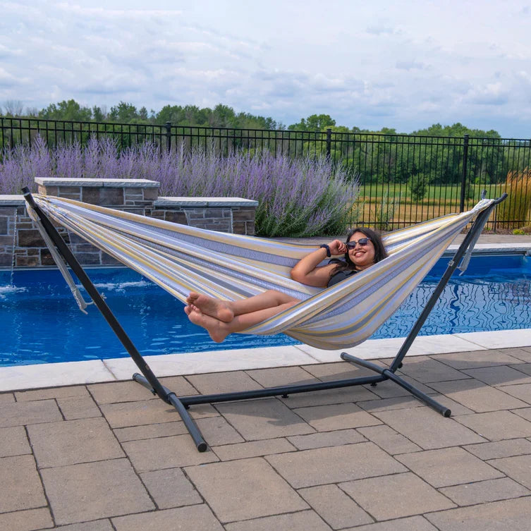 Vivere Latin Double Cotton Hammock - Solis