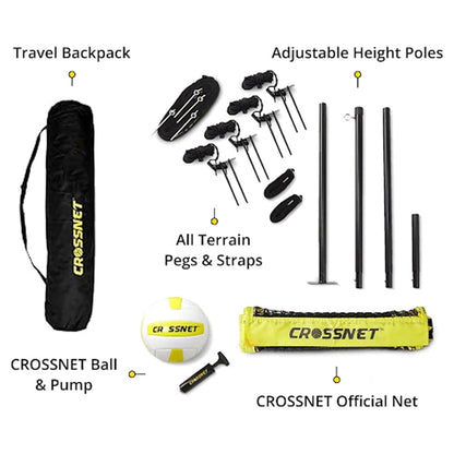 Vivere Crossnet 4-Square Volleyball Game