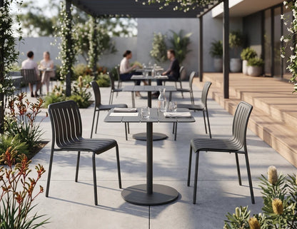 Roku Dining Chair - Outdoor - Charcoal