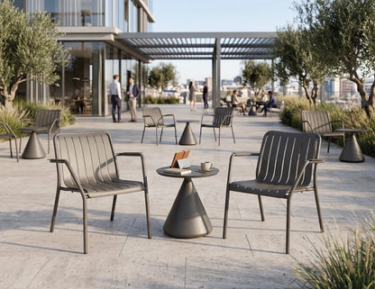 Roku Lounge Chair - Outdoor - Charcoal