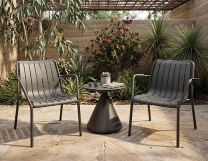 Roku Lounge Chair - Outdoor - Charcoal