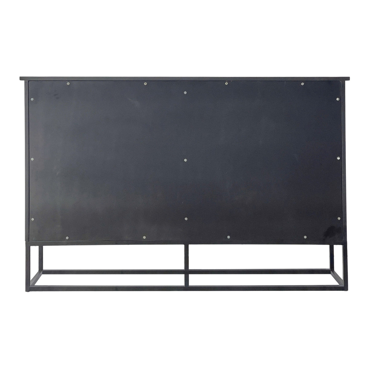 Clementine Black Floral Mother of Pearl Sideboard 142cm