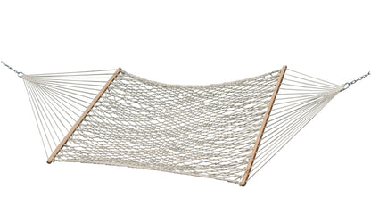 Vivere Cotton Rope Spreader Bar Hammock - Natural