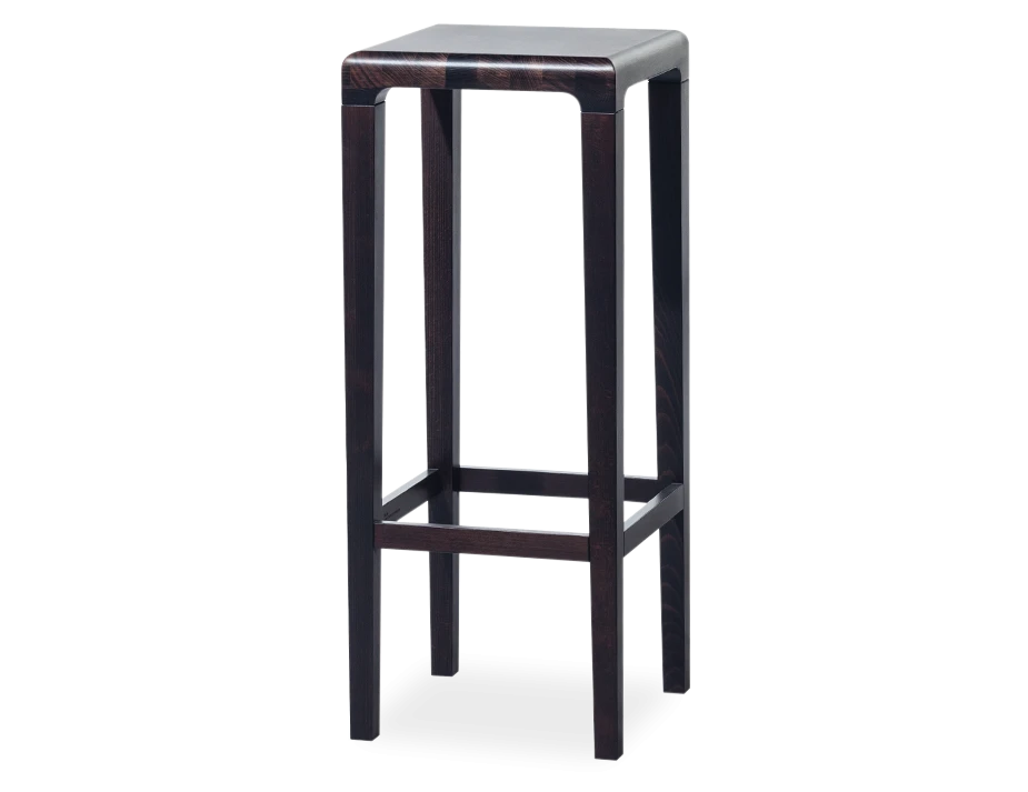 Rioja Barstool - Coffee Stained - 80cm - by TON