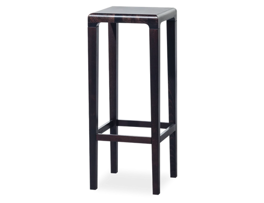 Rioja Barstool - Coffee Stained - 80cm - by TON