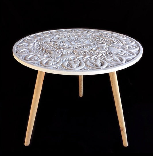 Tribal Round Side Table 60cm