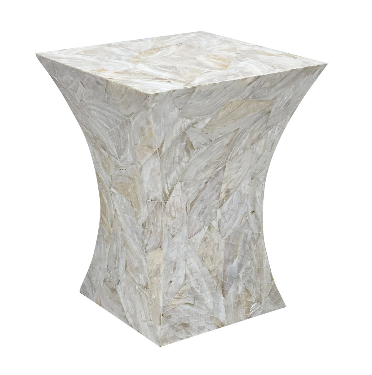 Delphine Round Mother of Pearl Side Table 40cm