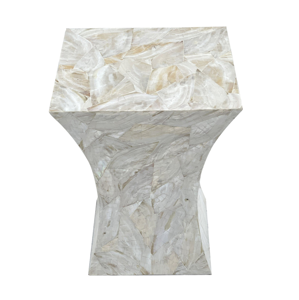 Delphine Round Mother of Pearl Side Table 40cm