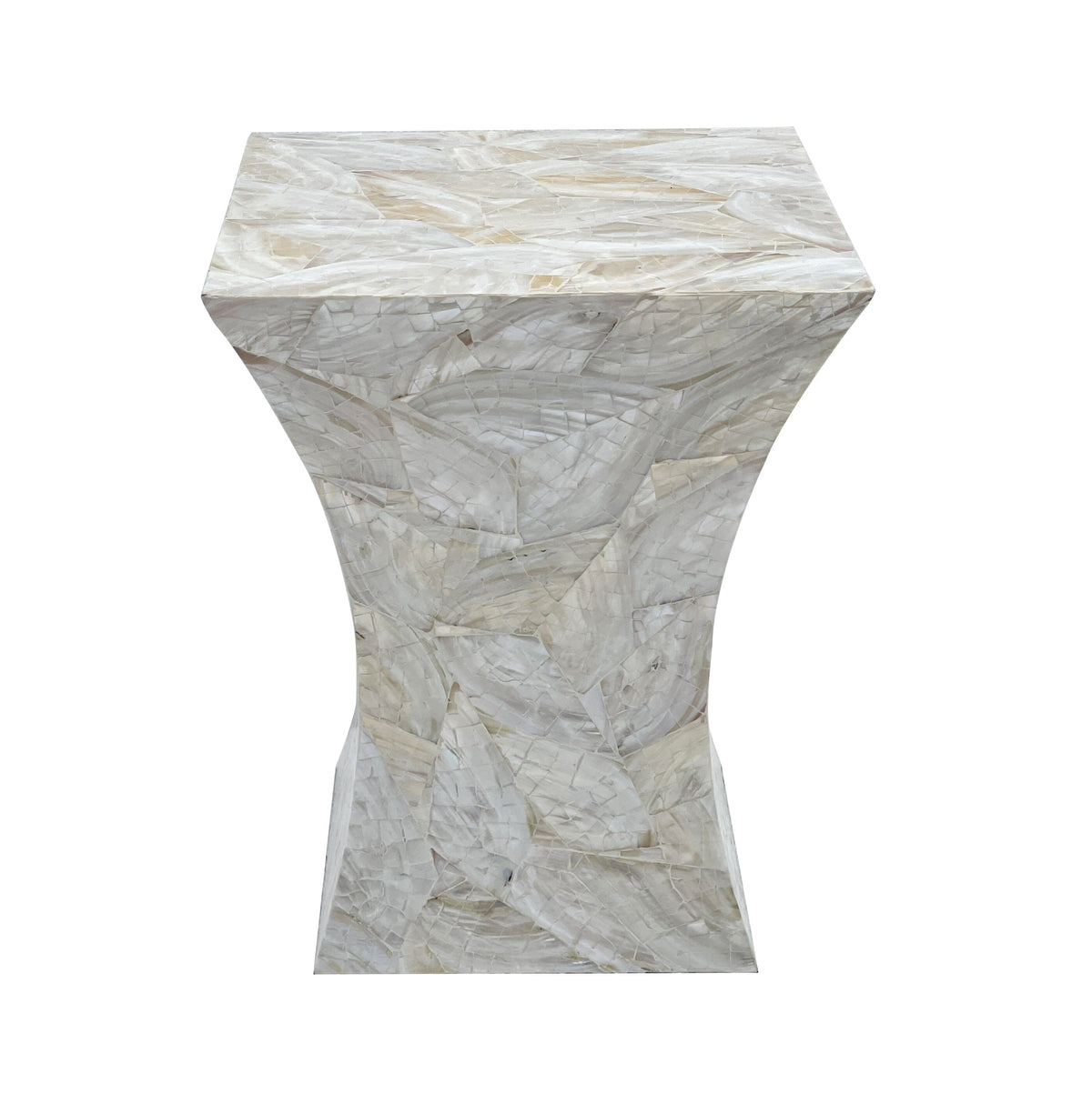 Delphine Round Mother of Pearl Side Table 40cm