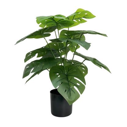 Artificial Potted Split Philodendron (Monstera) 50cm - Image 5