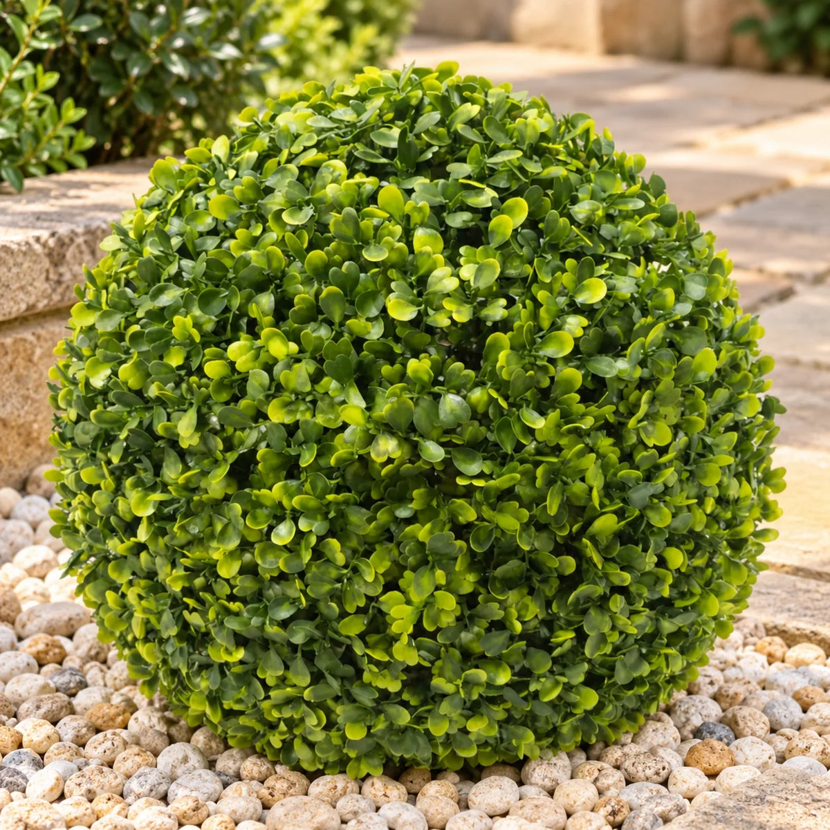 Medium Mixed Boxwood Topiary Ball UV Resistant 28cm