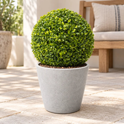 Medium Mixed Boxwood Topiary Ball UV Resistant 28cm