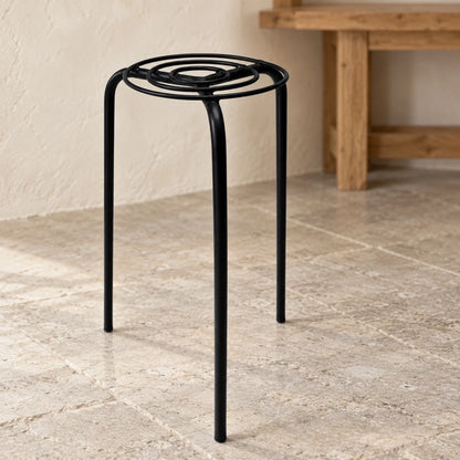 Durable Circular Metal Plant Pot Riser Insert for Decorative Planters 50cm