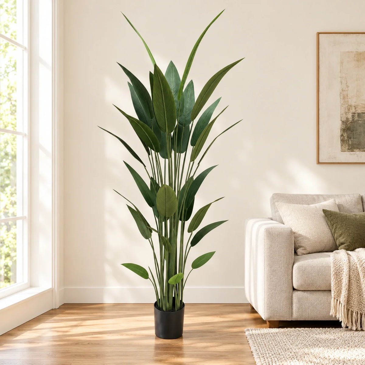 Premium Artificial Bird of Paradise 210cm