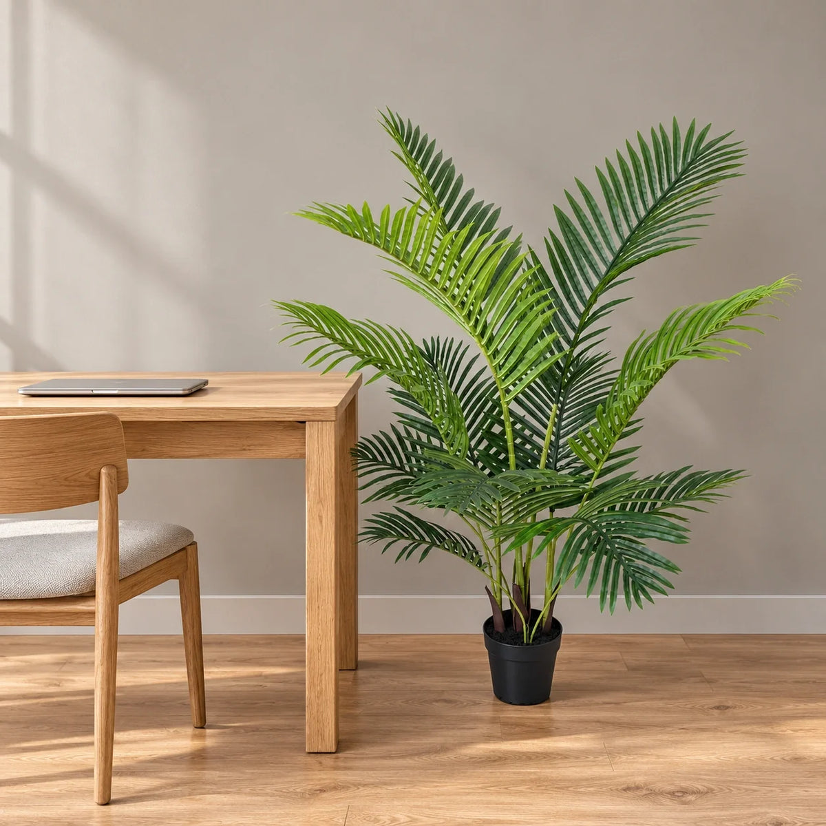 Artificial Potted Areca Palm Tree 120cm