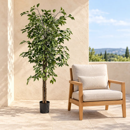 Very Beautiful Artificial Ficus Tree with UV Resistance 180cm