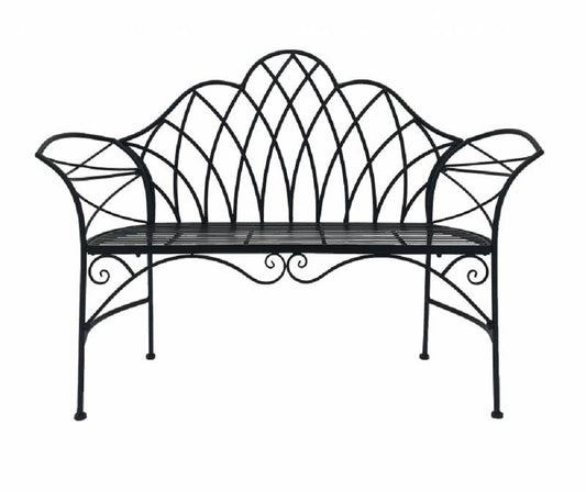 Garden Metal Bench 90cm