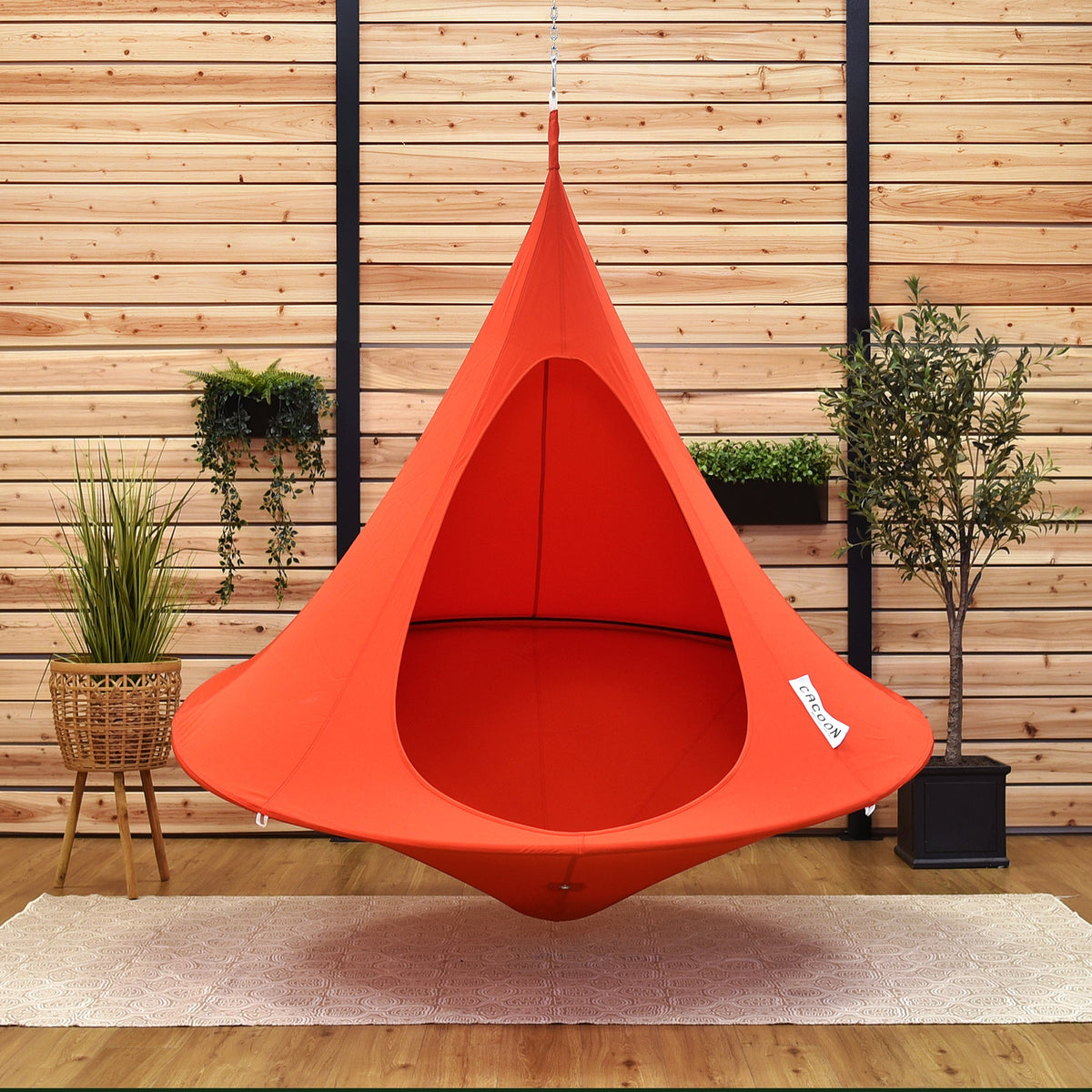 Vivere Double Cacoon - Bonfire Red