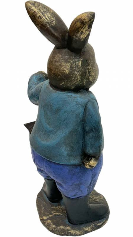 Rabbit Lantern Statue 41cm - Image 4