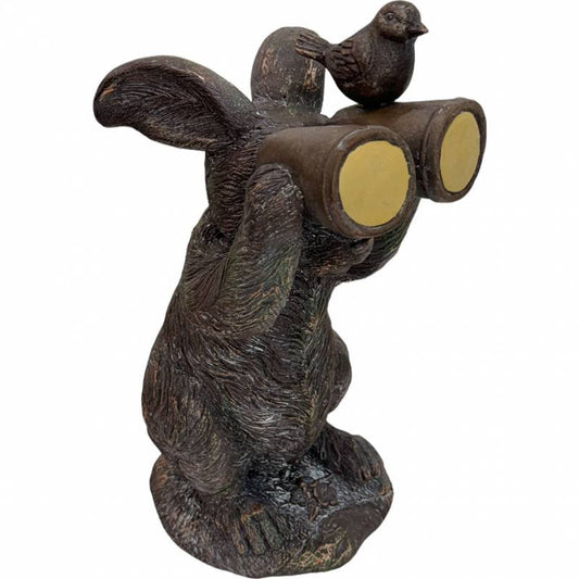 Rabbit Binoculars Statue 43cm