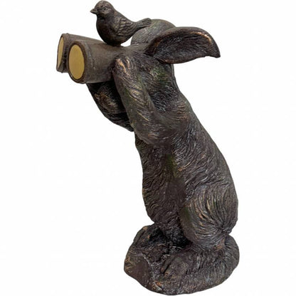 Rabbit Binoculars Statue 43cm - Image 3