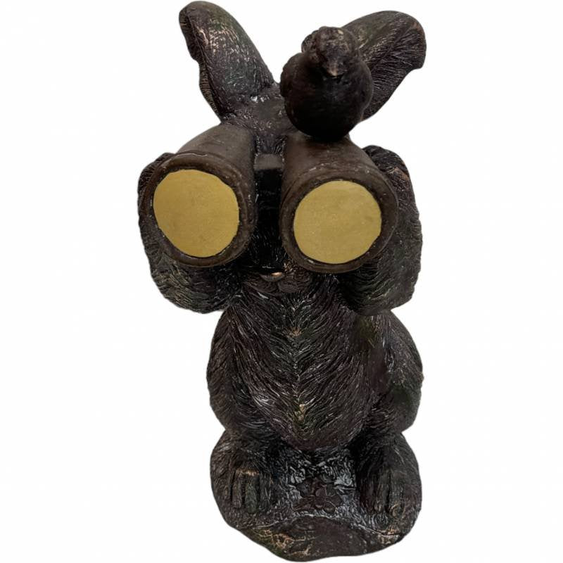 Rabbit Binoculars Statue 43cm - Image 4