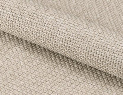 Henley Dining Chair - Timber Legs - Fawn Beige Fabric