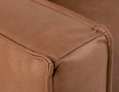 Enzo 3 Seat Sofa - Colorado Tan Leather Mix