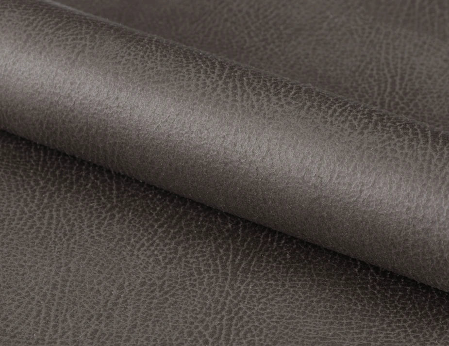 Enzo 3 Seat Sofa - Ash Grey Leather Mix