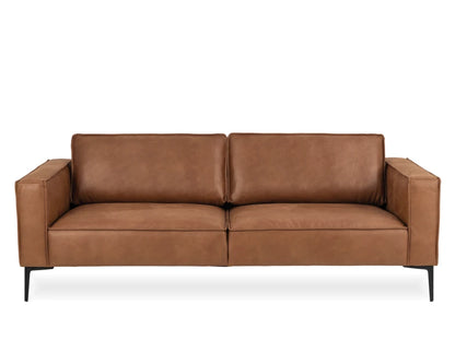 Enzo 3 Seat Sofa - Colorado Tan Leather Mix