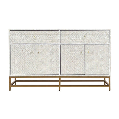 Felicity Cream Mother of Pearl Sideboard 139cm