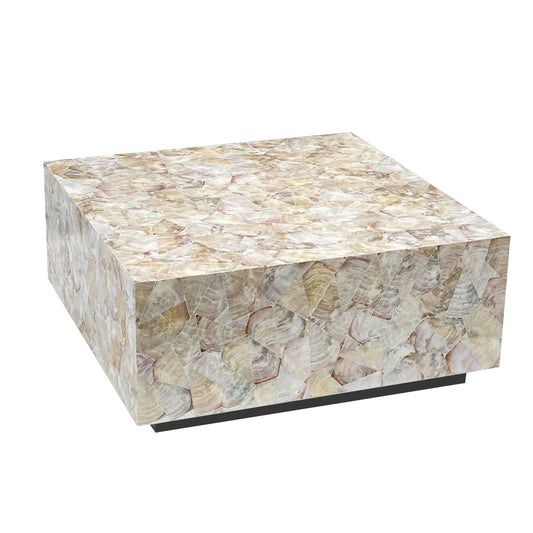 Fiora Mother of Pearl Cluster Coffee Table 80cm