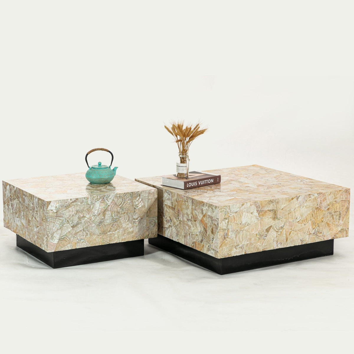 Fiora Mother of Pearl Cluster Coffee Table 80cm