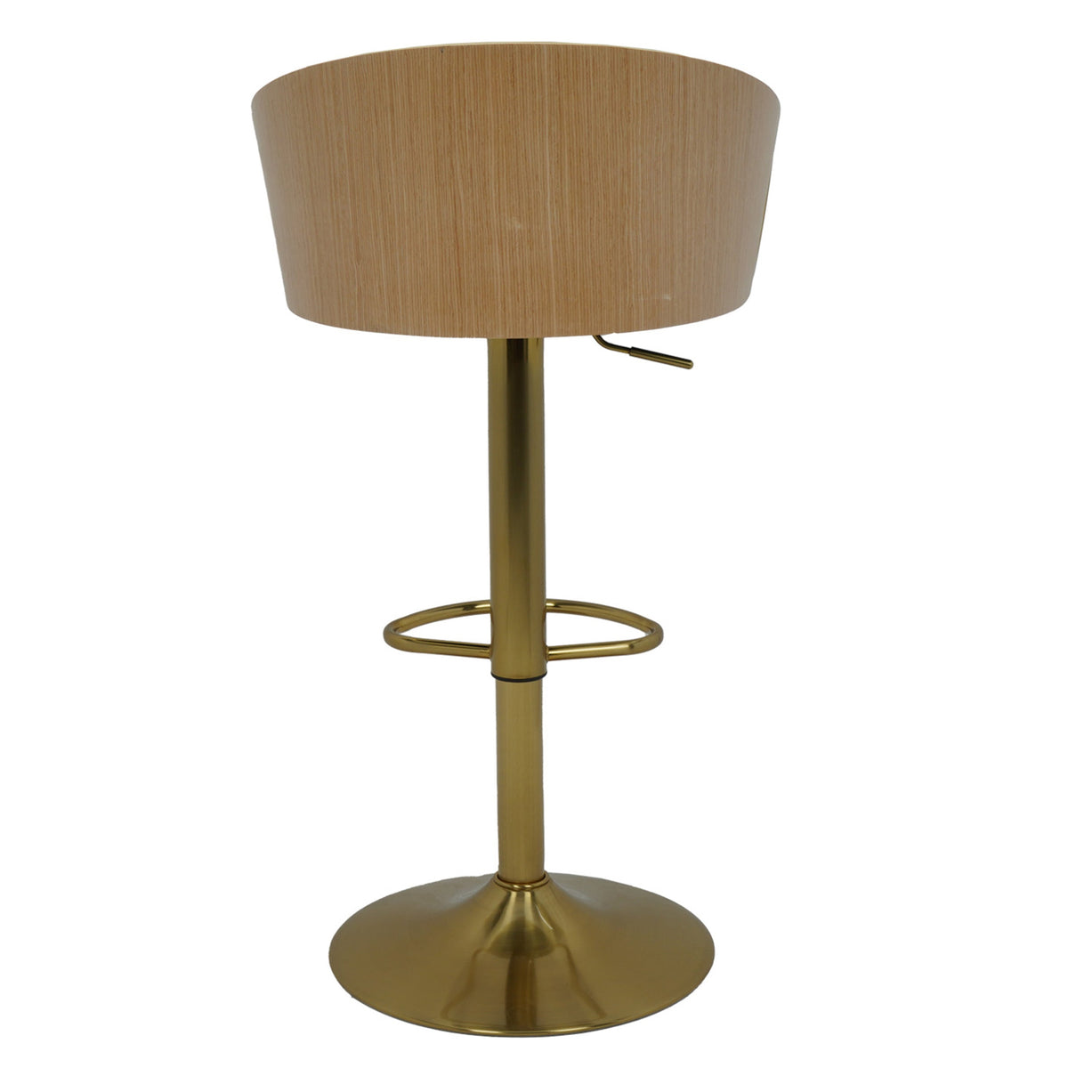 Florentina Green Fabric Adjustable Swivel Bar Stool
