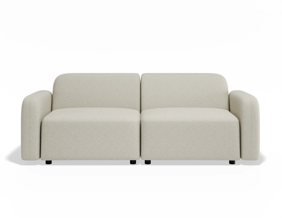 Atticus Modular Sofa - 2 Seater - Ivory Cream