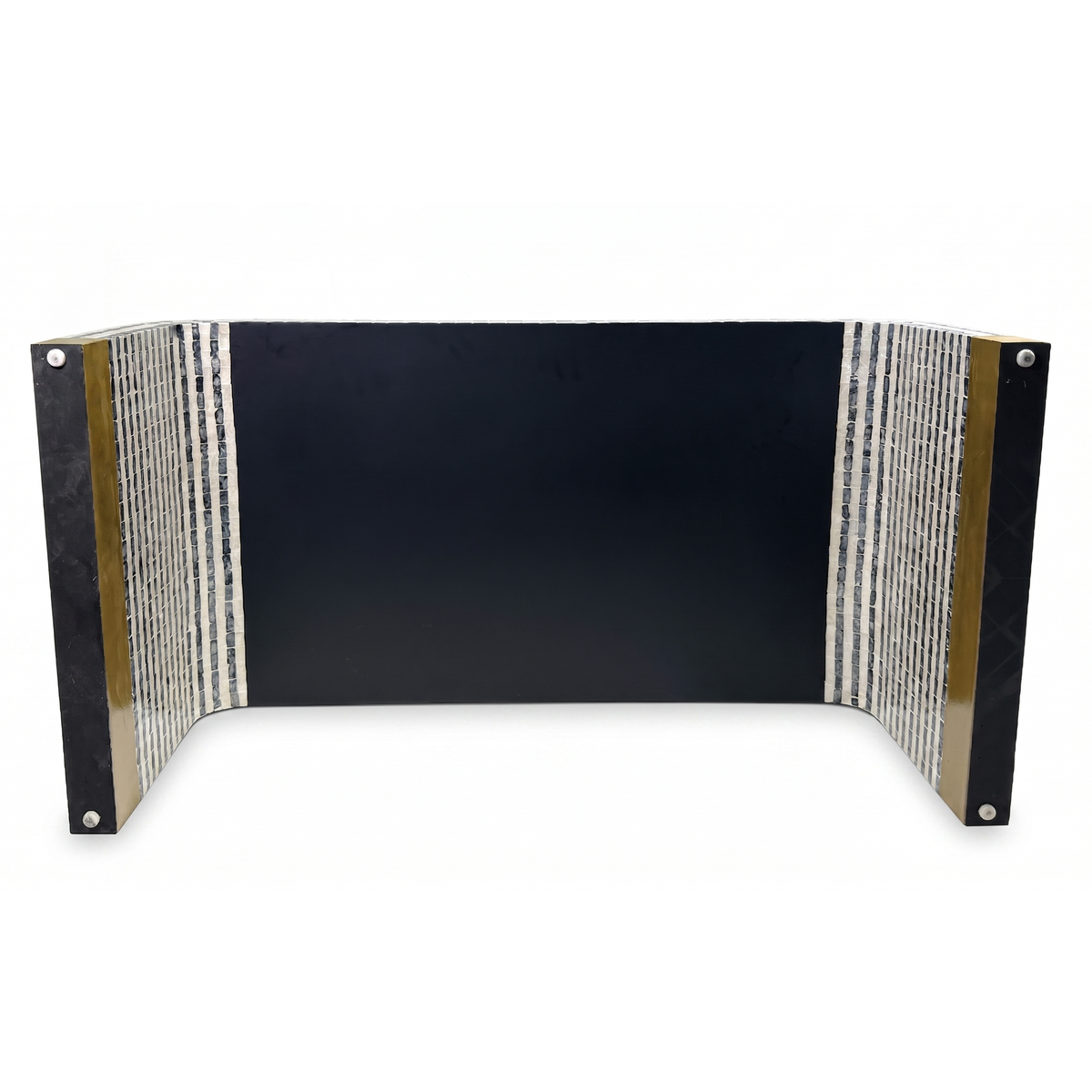 Genevieve Mother of Pearl Wave Inlay Coffee Table 116cm