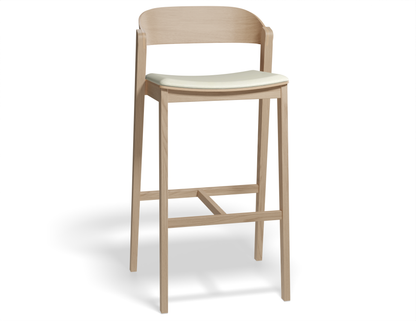Grayson Bar Stool - Natural - Upholstered