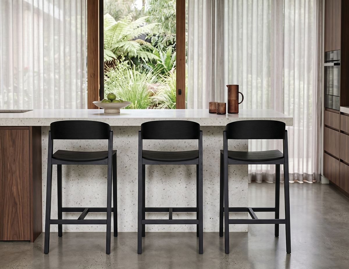 Grayson Bar Stool - Black