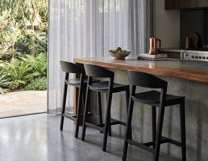 Grayson Bar Stool - Black