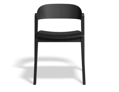Grayson Dining Chair - Black - Upholstered