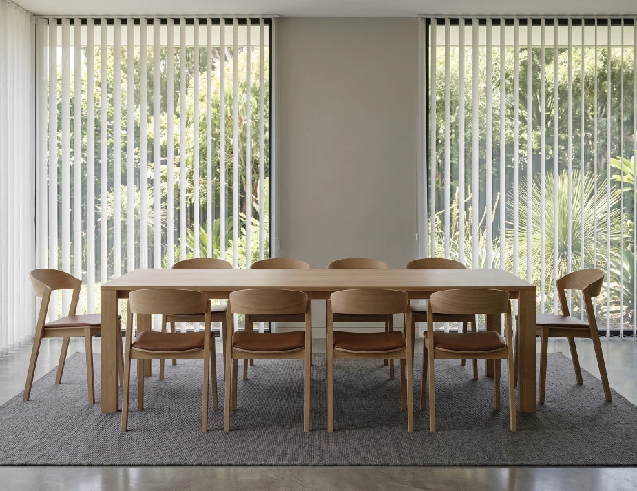 Grayson Dining Chair - Natural - Upholstered