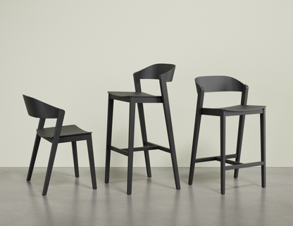 Grayson Bar Stool - Black