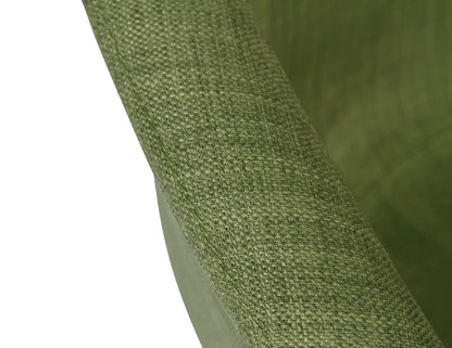 Lonsdale Armchair - Sled - Green Linen Fabric