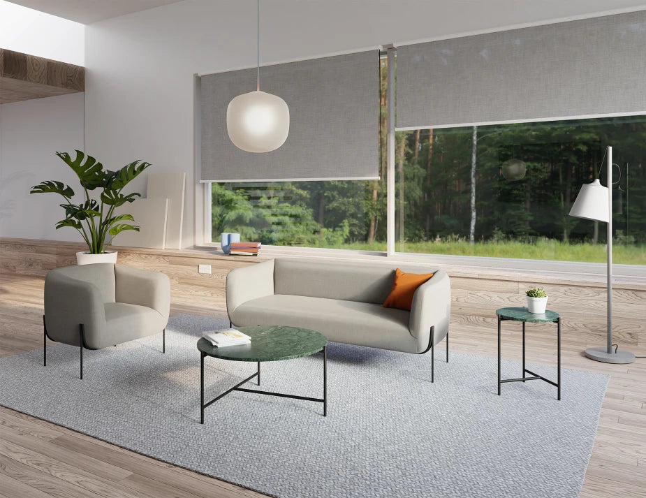 Belle Lounge Chair - Cloud Grey