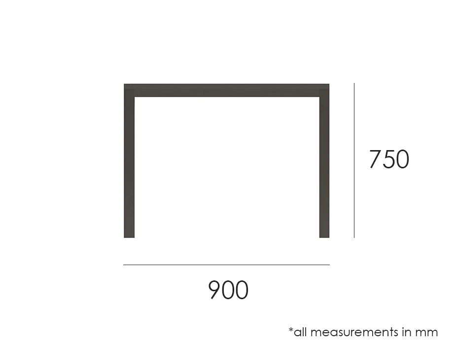 Halki Table - Outdoor - 90cm x 90cm - White