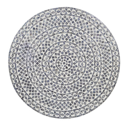 Hazel Black Diamond Mother of Pearl Coffee Table 76cm