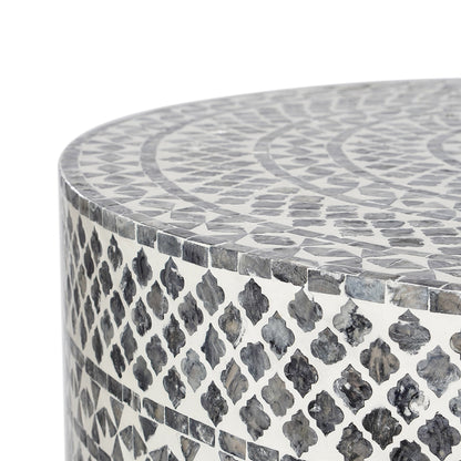 Hazel Black Diamond Mother of Pearl Coffee Table 76cm