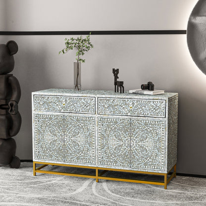 Hollis Mother of Pearl and Shell Sideboard 139cm